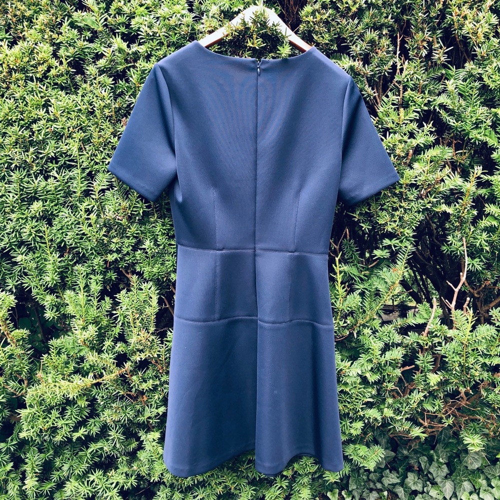 CECE By Cynthia Steffe Navy Dress US 6 $198 - Picture 2 of 2